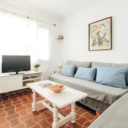 Casa En Es Calo Blanc Con Piscina, Parking Y A/c 아파트 Binisafua