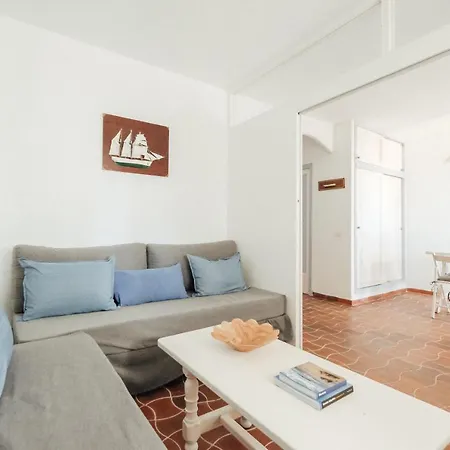 Casa En Es Calo Blanc Con Piscina, Parking Y A/c 아파트 Binisafua