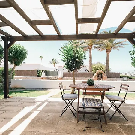 Casa En Es Calo Blanc Con Piscina, Parking Y A/c 아파트 *